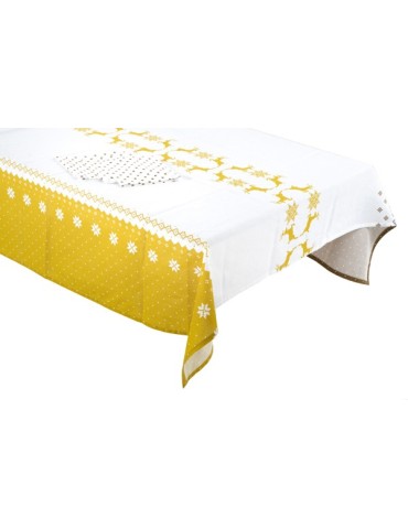 MANTEL  +  8  SERVILLETAS  ALGODON  150X250  CM  NV-174045