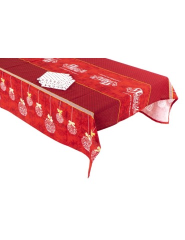 MANTEL  +  8  SERVILLETAS  ALGODON  150X250  CM  NV-174039