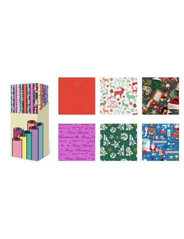PAPEL  REGALO  NAVIDAD  DELUXE  70X200  CM  CRE4207020015