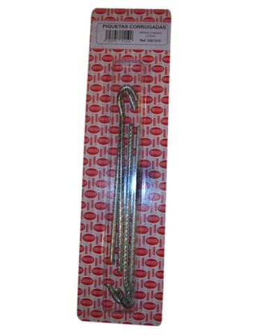 PIQUETA  TIENDA  CAMPAÃA  BL/4  210X6  MM  5581210