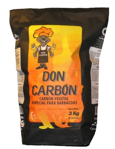 CARBON  VEGETAL  BARBACOA  BOLSA  3  KG
