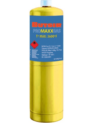 CARTUCHO  PROPILENO  PROFESIONAL  190  G  CARB006