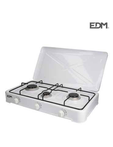 COCINA  GAS  3  FUEGO  EXTERIOR  60X10X37  07421