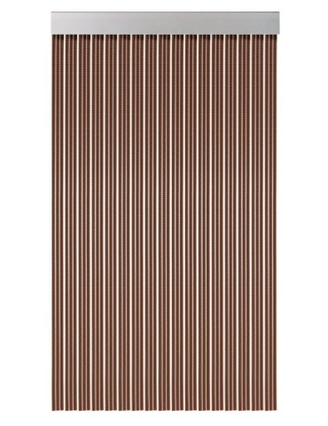 CORTINA  CINTAS  COLOR  MARRON  210X90  CM  63569