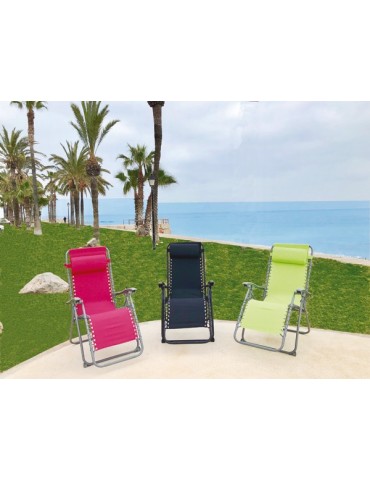 TUMBONA  RELAX  NEGRO  64X69X79  PG0672