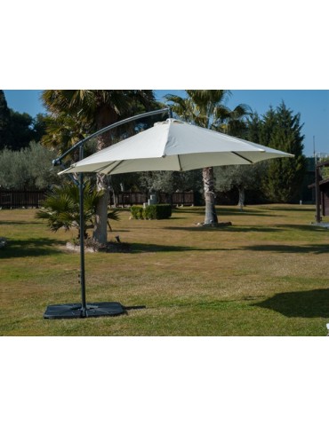 PARASOL  LATERAL  ALUMINIO  BEIGE  3  M  PG0347