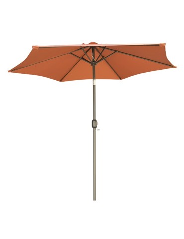 PARASOL  ALUMINIO  TERRACOTA  2.5  M  PG0824