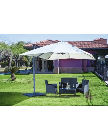 PARASOL  LATERAL  ALUMINIO  3X4  M  PG0548