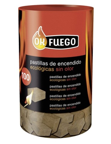 PASTILLA  ENCENDIDO  ECOLOGICA  100  U  50212