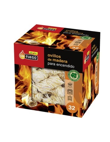 OVILLO  MADERA  ENCENDIDO  32U.  -  50287