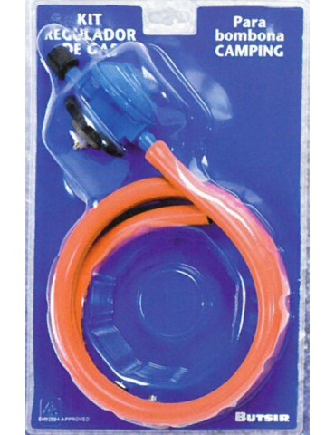 REGULADOR  GAS  Y  TUBO  KIT  BOTELLA  AZUL  -  REPU0018