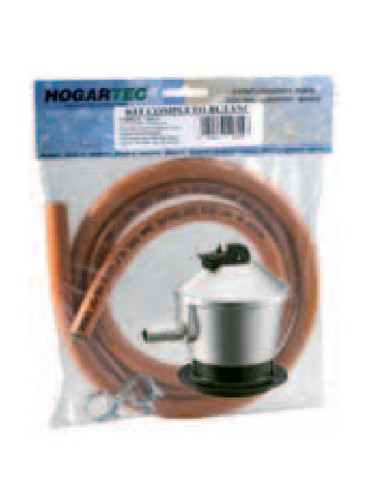 REGULADOR  GAS  C/  KIT  BUTANO  1,5  M.  29  MBAR  20315B
