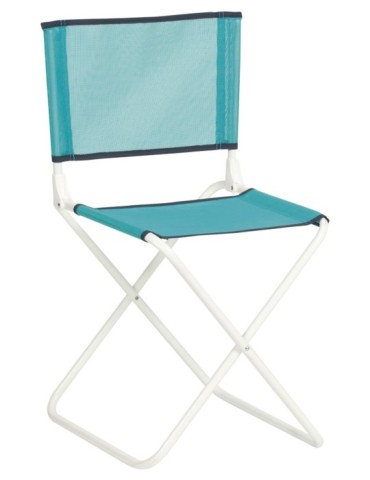 SILLA  NYLON  C/RESPALDO  AZUL  -  635B-0030