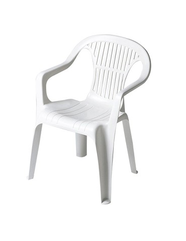 SILLON  RESINA  BAJO  BLANCO  -  8103