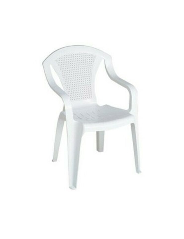SILLON  RESINA  BAJO  BLANCO  -  8106