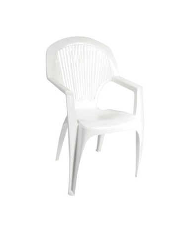 SILLON  RESINA  ALTO  BLANCO  -  8301