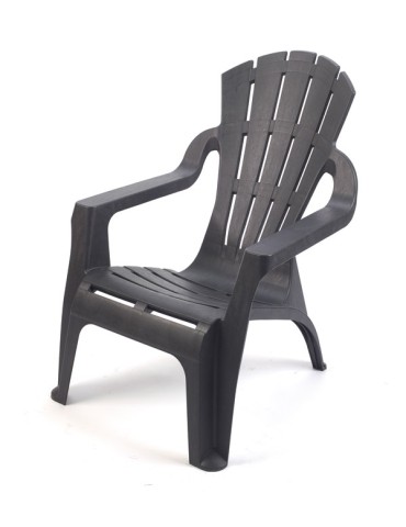 SILLON  RESINA  ANTRACITA  SELVA  -  SEL064AN