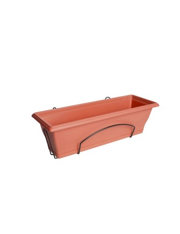 JARDINERA+SOPORTE  TERRACOTA  60  CM  SC21TE