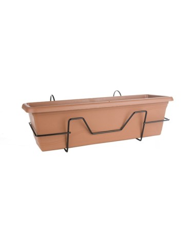JARDINERA+SOPORTE  TERRACOTA  60  CM  ISE600SWR624