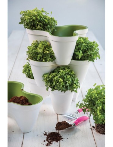 MACETA  TRIPLE  APILABLE  -  205565