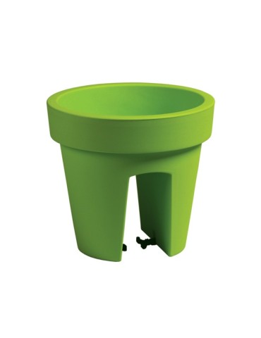 MACETA  BALCON  LOFLY  R.  PISTACH  23X25  CM  DLFOR250PS