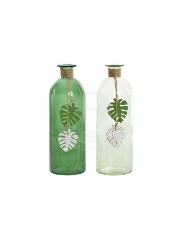 JARRON  CRISTAL  TROPICAL  9X27  CM  LD-153421