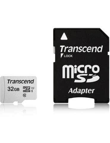 TARJETA  MICROSD  ADAP  UHS-I  U1/A1  32  GB  TS32GUSD300S-A