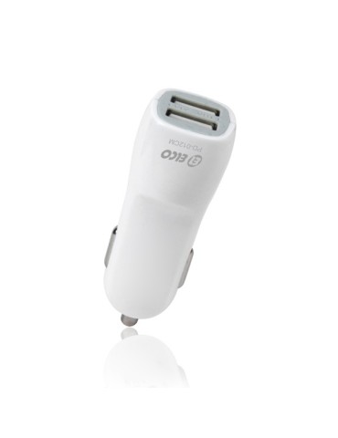 CARGADOR  COCHE  2  USB  MOVIL  2A  -  PD-012CM