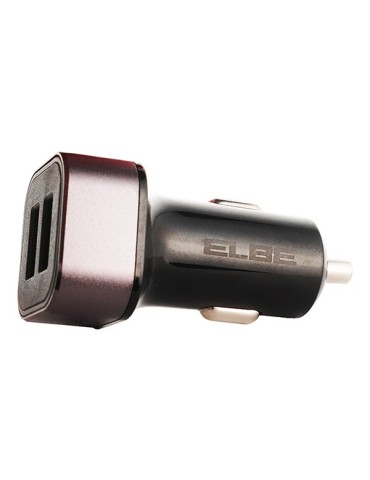 CARGADOR  COCHE  USB  DOBLE  PUERTO/CARGA  RAPIDA  -  CARG-301-QC