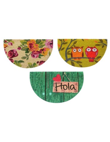 FELPUDO  COCO  M/LUNA  BCO  CHIC  40X70  CM  55169