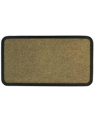 FELPUDO  GOMA+MOQUETA  TWIST  40X75X2  CM  55641