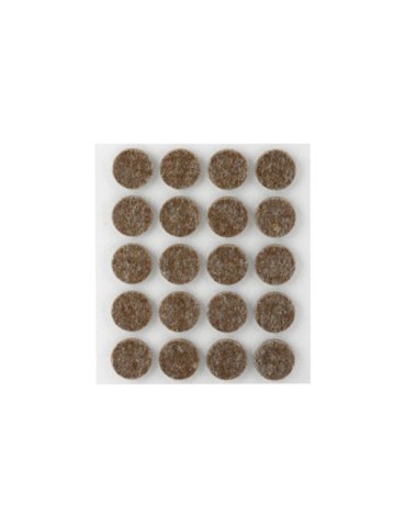 FIELTRO  ADHESIVO  MARRON  17X3  MM  4001-4