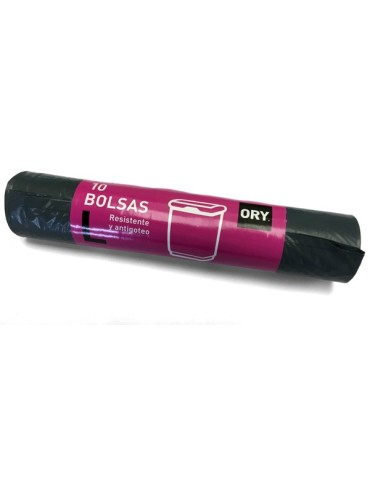 BOLSA  BASURA  10U  AZUL  60L  60X80  CM  G.90