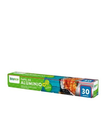 PAPEL  ALUMINIO  290MMX  30M  BA-AL290-100-030M