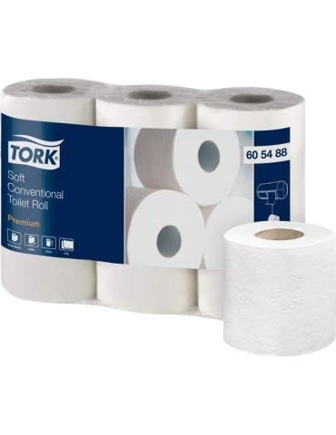 PAPEL  HIGIENICO  2C  PQ.6  -  40M  322  SERV  605488