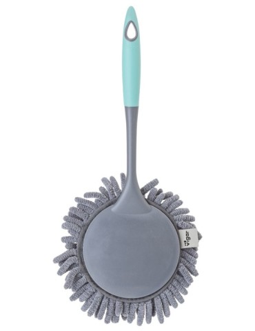 PLUMERO  MICROFIBRA  REDON  TURQ  18X5X36  1317