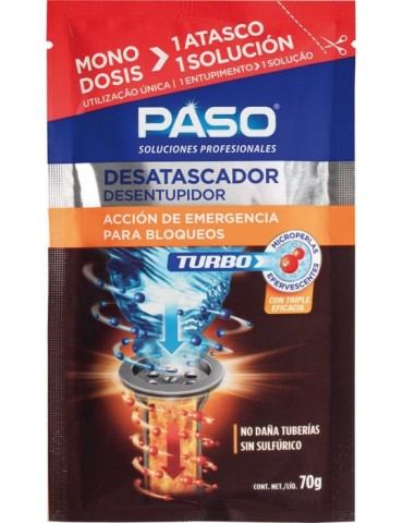 DESATASCADOR  TURBO  MONODOSIS  70  G  705020