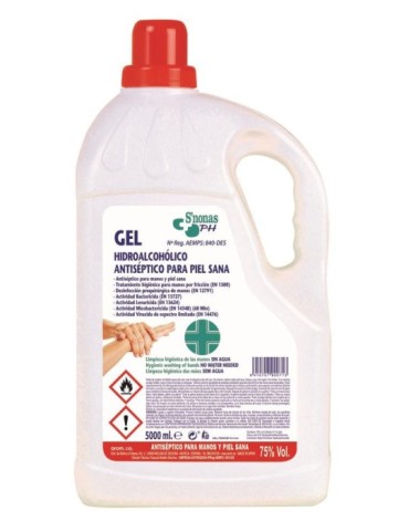GEL  HIDROALCOHOL  ANTISEPTICO  5  L  90071