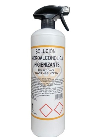 SOLUCION  HIDROALCOHOL  PISTOLA  1  L