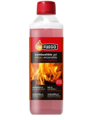 COMBUSTIBLE  GEL  ENCENDIDO  500  ML  50214