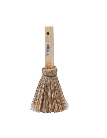 ESCOBA  PALMITO  PALO  CORTO  26,5  CM  02107