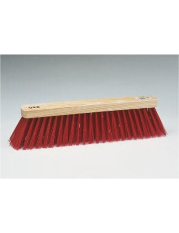 ESCOBON  BARRENDERO  FIBRA  ROJA  520X65  MM  01505