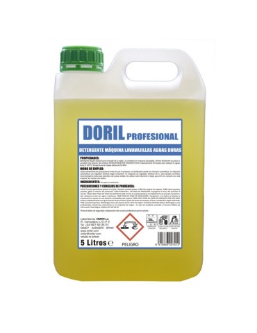 DETERGENTE  MAQUINA  AGUAS  DURAS  5  L  301G05018