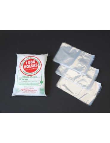 BOLSA  PLASTICO  SOBRE  B/1000  17X24  CM