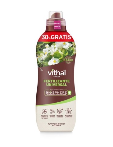 FERTILIZANTE  LIQUIDO  UNIVERSAL  BIOSP.PLUS  1  L  VG06032013