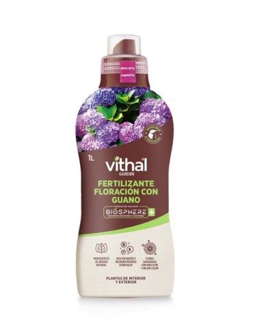 FERTILIZANTE  FLOR  C/GUANO  BIOSPH.PLUS  1  L  VG06034005