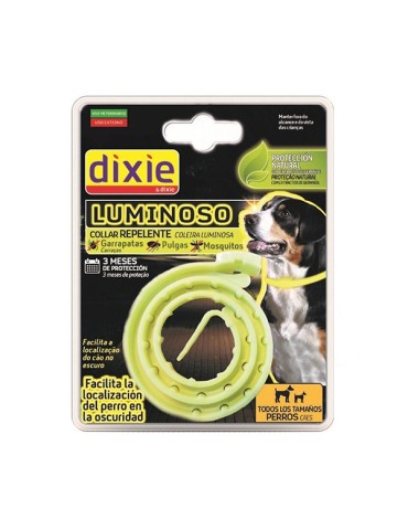 COLLAR  PERRO  LUMINOSO  ANTIPARAS  -  5001161