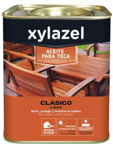 ACEITE  PARA  TECA  INCOLORO  750  ML  5396254