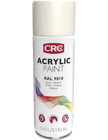 PINTURA  AER  ACR.  BLANCO  400  ML  RAL  9010