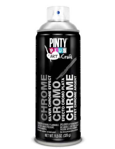PINTURA  SPRAY  CROMO  PLATA  400  ML  222/C150